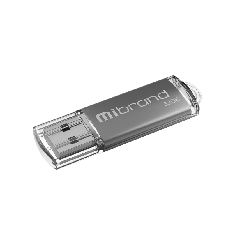 Накопичувач USB Mibrand 32 GB Cougar Silver (MI2.0/CU32P1S